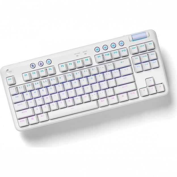 Logitech Gaming Keyboard G715 TKL LIGHTSPEED RGB OFF WHITE Logitech 920-010691 фото 1