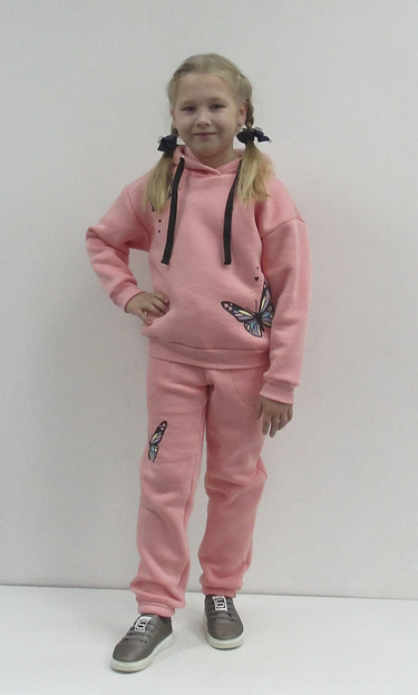 Комплект для девочки 2-х предметный 583П/329в ОПТ фото 2