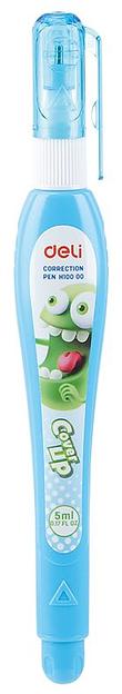 Ручка корректор Deli Cover UP EH10000 шариковый белый 5мл фото 2