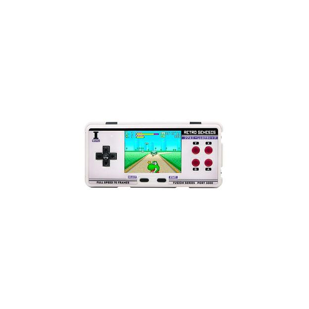 Игровая консоль RETRO GENESIS Portable +4000 игр +USB-кабель, AV-кабель, Port 3000 фото 1