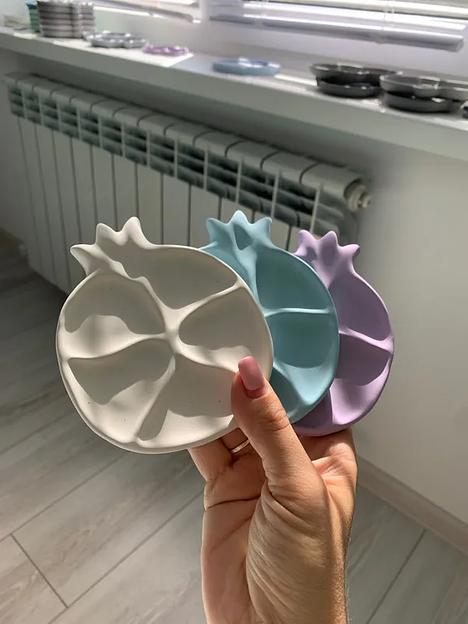 Силиконовая форма, молд для гипса, бетона, эпоксидной смолы «Гранат» ОПТ фото 7