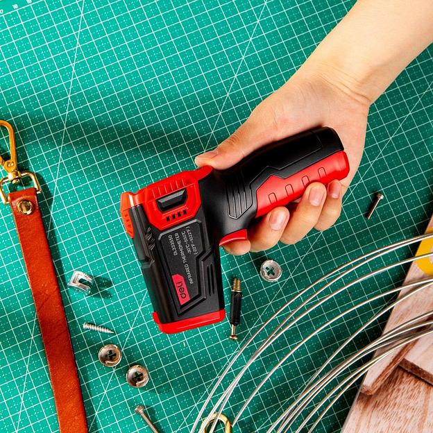 Инфракрасный пирометр (термометр) с цветным дисплеем Deli DL333550 -40…600°C фото 5