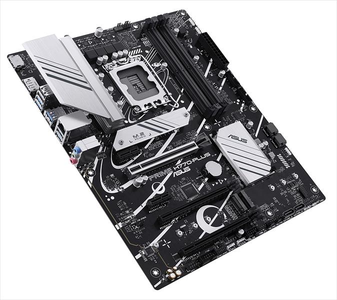 Материнская плата ASUS PRIME H770-PLUS, LGA1700, H770, 4*DDR5, HDMI+DP, 4xSATA3 + RAID, M2, Audio, Gb LAN, USB 3.2, USB 2.0, ATX; 90MB1EE0-M0EAY0 (PRIME H770-PLUS) фото 2