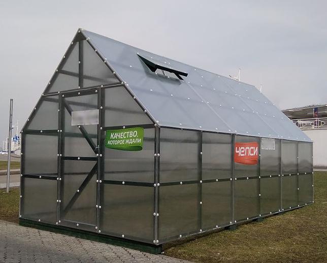 Теплица английская «Челси» 6м фото 7