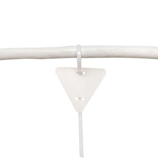 EKF mt-136-t Бирка кабельная маркировочная У-136 (100шт.) треугольник EKF PROxima фото 5