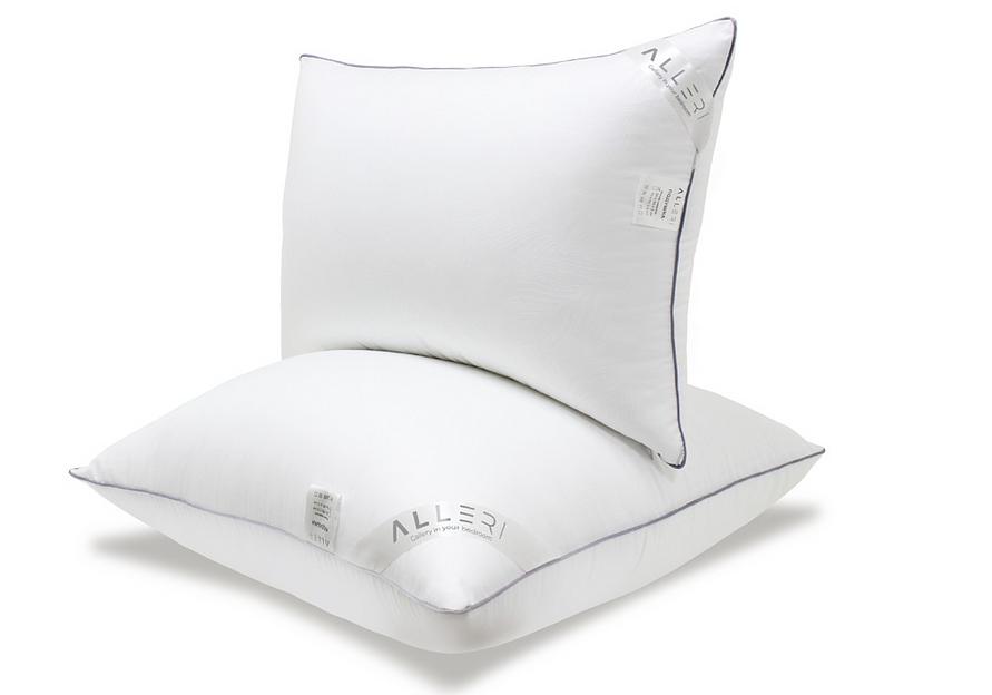 Подушка «Береза» микрофибра двухкамерная 50×70 ОПТ фото 1