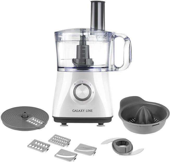 Кухонный комбайн Galaxy Line GL 2312 1000Вт белый фото 1