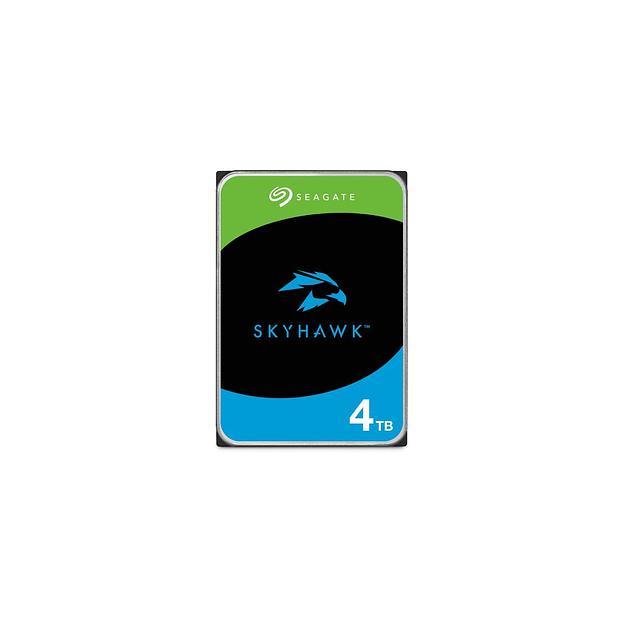 Жесткий диск Seagate Skyhawk ST4000VX015, 4ТБ, HDD, SATA III, 3.5" фото 1