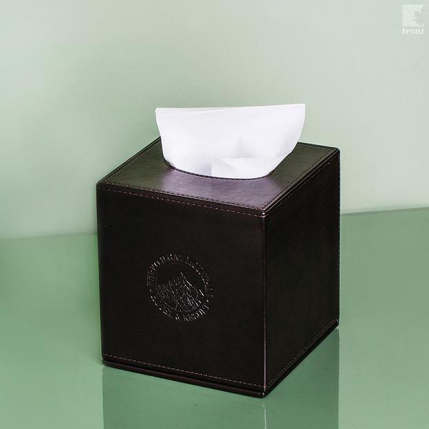 Диспенсер для салфеток кожаный ОПТ фото 2