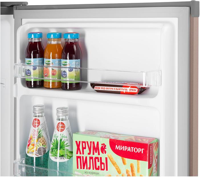 Холодильник Maunfeld MFF83GD золотистый (однокамерный) фото 8