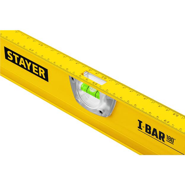 STAYER I-Bar 180˚, 800 мм, двутавровый, уровень с поворотным глазком (3470-080) фото 7