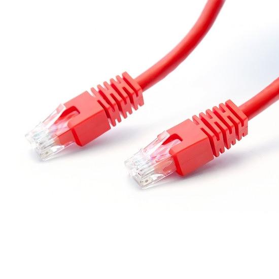Патч Корд  SHIP  S6025RD0500-P  Cat.6  UTP  RJ-45  5 м  Красный  Пол. пакет фото 1
