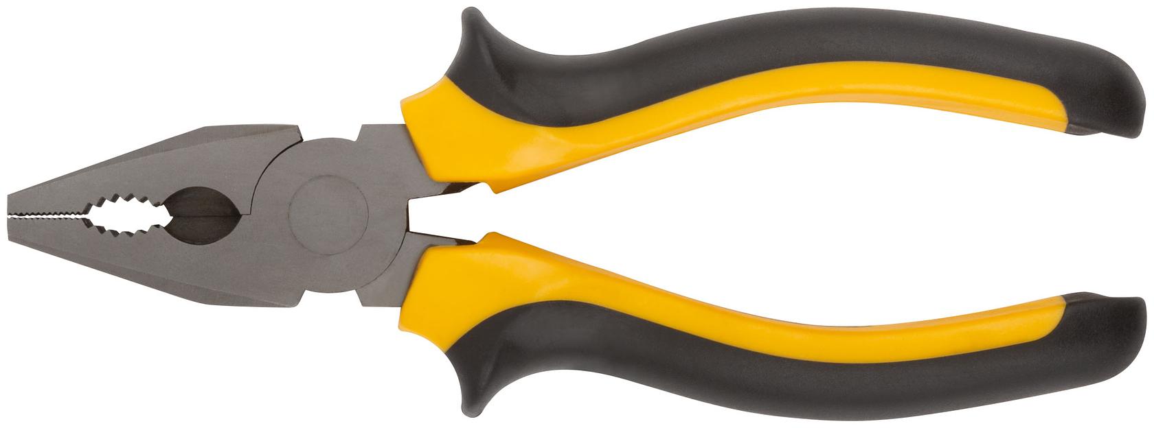 Плоскогубцы комбинированные ''Стайл'', мягкие прорезиненные ручки, молибденовое покрытие 160 мм фото 1