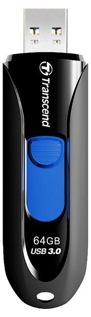 Флеш Диск Transcend 64Gb Jetflash 790 TS64GJF790K USB3.0 черный фото 2