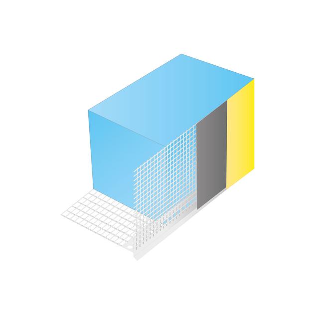 Капельник ПВХ с сеткой 2,5 м с защитной лентой Profigips фото 2