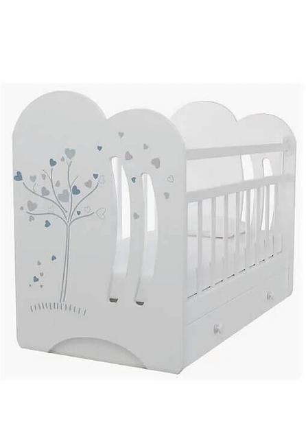 Кроватка маятник +ящик Wind Tree фото 1