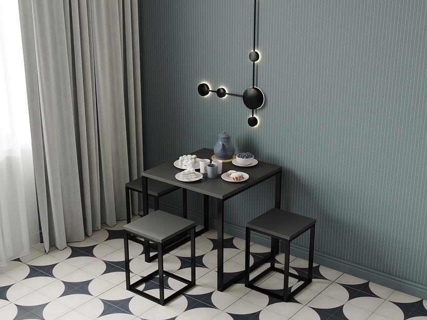 Обеденный стол Sanvut 730х730х750 мм ОПТ фото 3