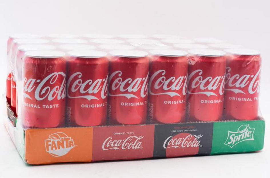 Напиток газированный Coca-Cola «Слим» 330 мл ж/б ОПТ фото 4