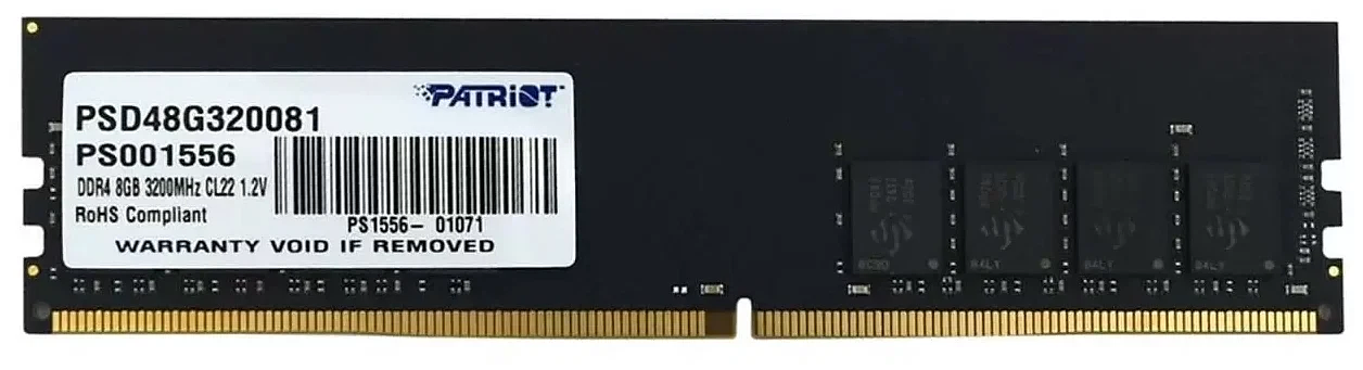 Модуль памяти Patriot Signature  PSD48G320081  DDR4  DIMM  8Gb фото 1