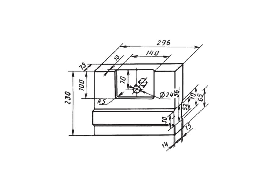 Кирпич подвесной ШБ(ШБС) № 111 опт фото 1