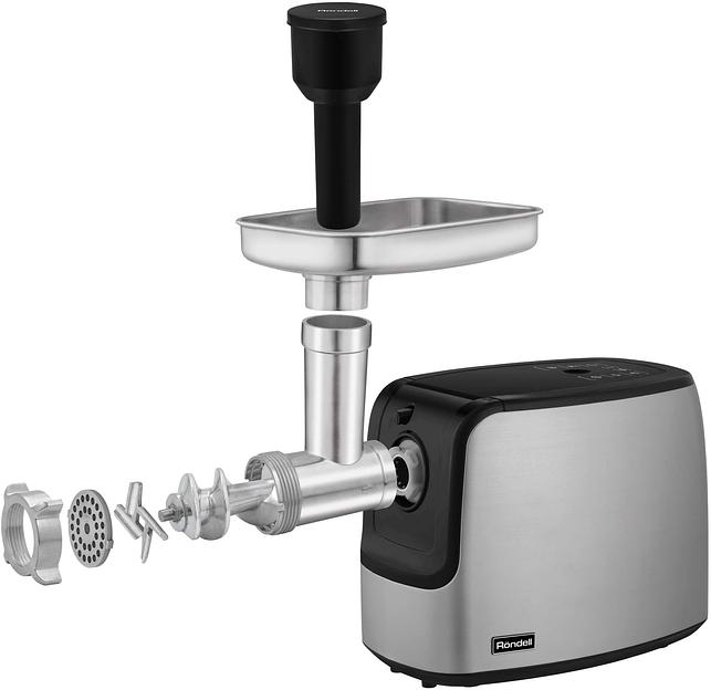 Мясорубка Rondell RDE-1458 стальной фото 3