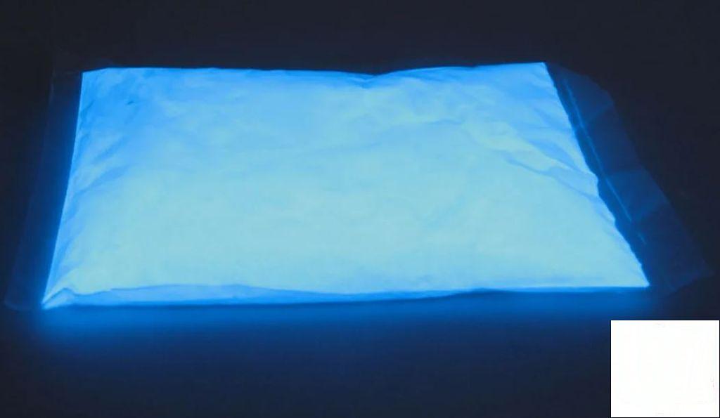 Фотолюминесцентный пигмент люминофор синий 1 кг фото 1