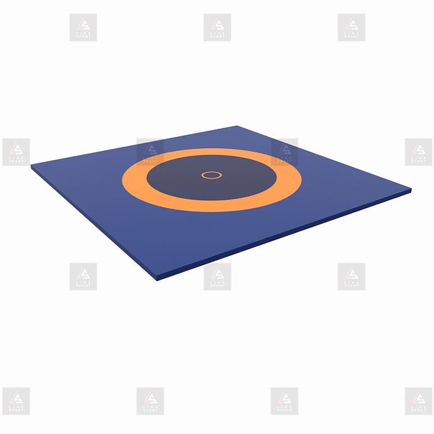 Борцовский ковер для самбо Line Sport по стандарту UWW, ПВХ 630-650 г/м² ОПТ фото 1