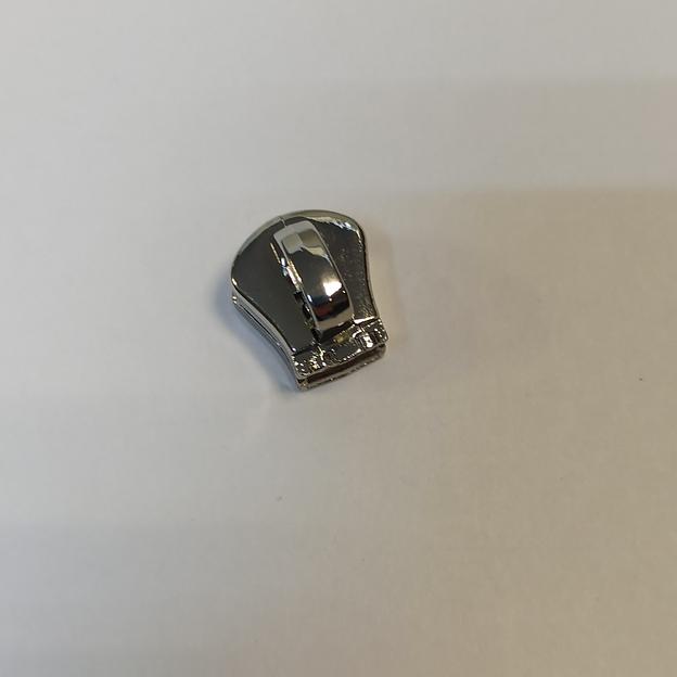 Бегунок движок металл № 5 никель фото 1