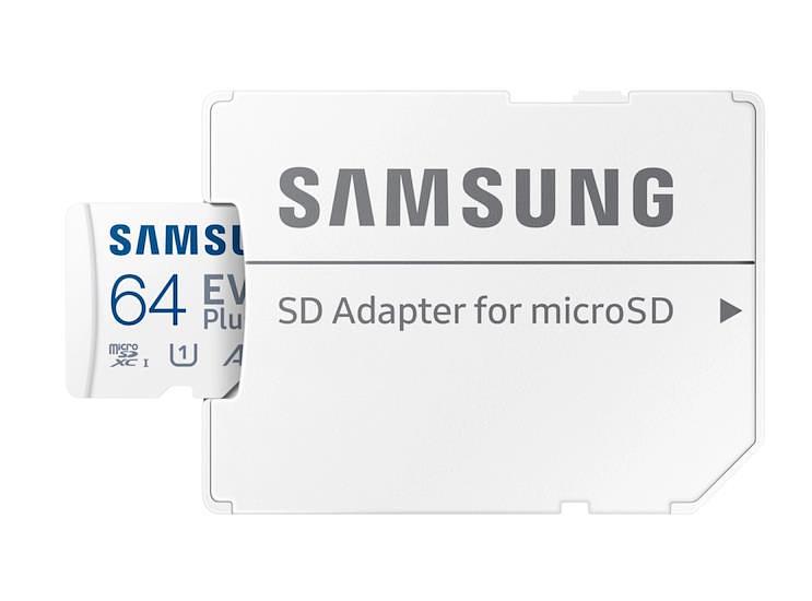 Карта памяти MICRO SDXC EVO+ 64GB V10 W/A MB-MC64SA/CN SAMSUNG фото 2