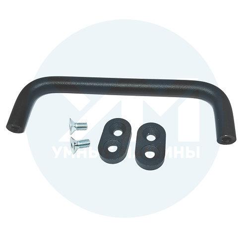 Ручка алюминиевая изогнутая D10 120х37 фото 1