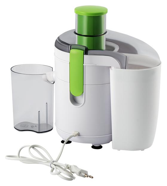 Соковыжималка центробежная Hyundai HY-JE1615 500Вт рез.сок.:400мл. черный/зеленый фото 3