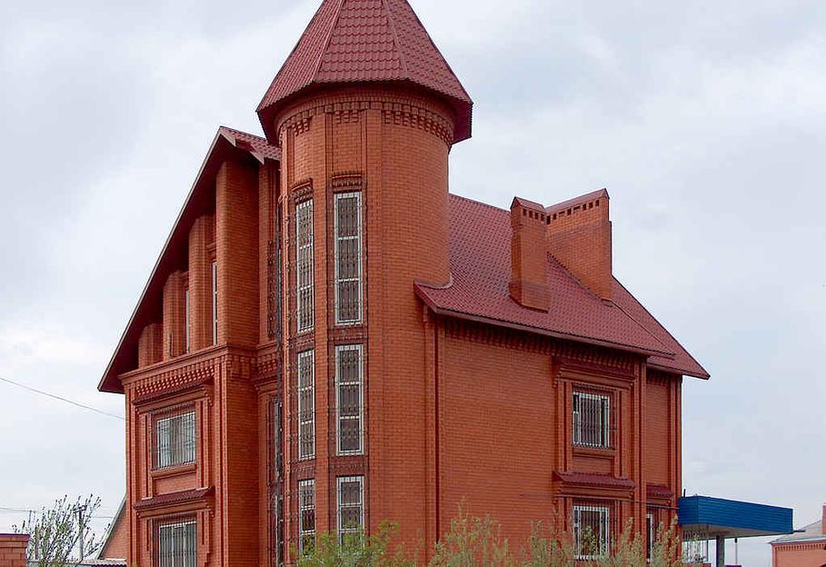 Кирпич керамический карнизный пустотелый утолщённый «Люкс» 250×120×88 мм выпуклый опт фото 4