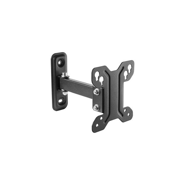 Кронштейн для телевизора ULTRAMOUNTS UM892, 13-27", настенный, поворотно-выдвижной и наклонный, черный фото 1