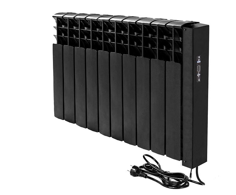 Электрический радиатор (обогреватель) «Normand» 10 чёрный ОПТ фото 1
