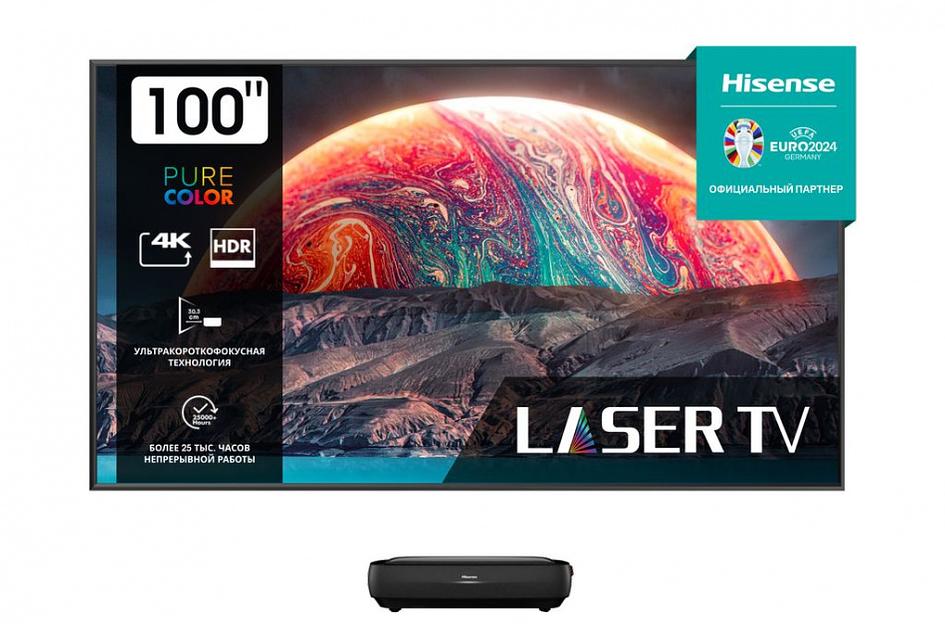 Лазерный проектор Hisense L9H с экраном 100" фото 1