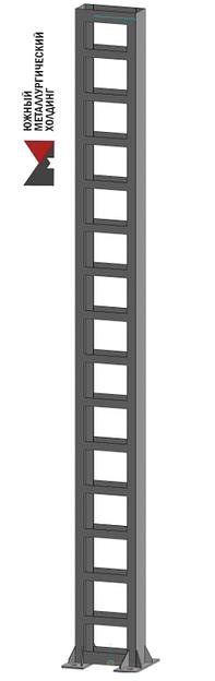 Стойки для опор контактных сетей МГК3 серия 6226и фото 2