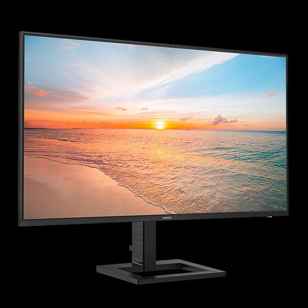 Монитор 27' Philips 27E1N1300AE 1920x1080, WLED, 16:9, IPS, 250cd, 1300:1, 4ms, 178/178, HDMI, 2xUSB 3.2, USB-C 65W (DP Alt), 100Hz, Speak Tilt, HAS, Внутр, VESA, Black, 3y (27E1N1300AE/01) фото 3