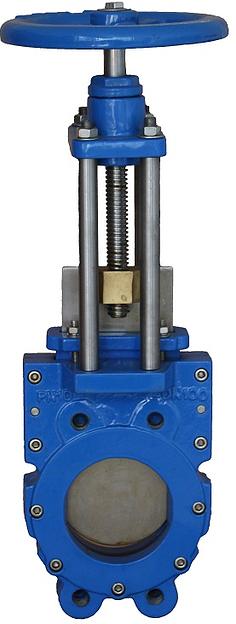 Задвижка шиберная ABRA-KV-01-250-10 Ду250 Ру10 фото 1