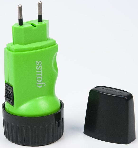 Фонарь ручной Gauss GFL103 черный 1Вт лам.:светодиод. (GF103) фото 2