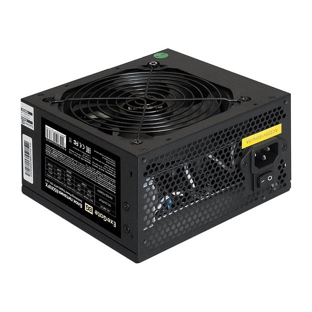 Exegate EX292244RUS Блок питания 850W 850NPX (ATX, 12cm fan, 24pin, 2x(4+4)pin, 2xPCI-E, 5xSATA, 3xIDE, black) фото 1
