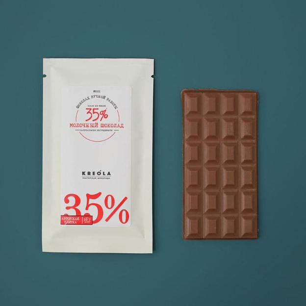 Молочный шоколад Kreola, 20 г, опт фото 1