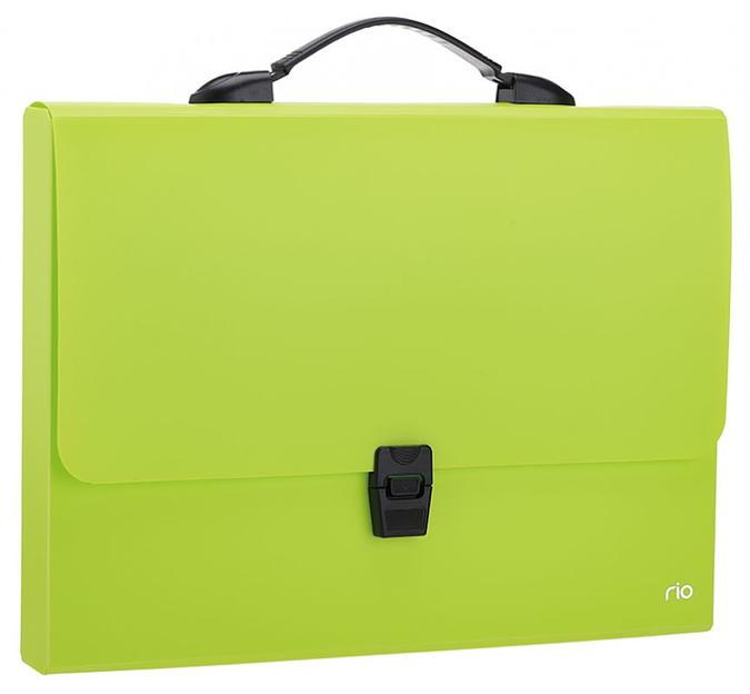 Папка-портфель Deli Rio EB50002 1 отдел. A4 полипропилен 0.7мм ассорти фото 2