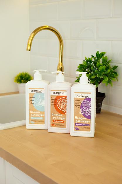Бальзам для мытья посуды Грейпфрут, 1 л, Опт фото 3