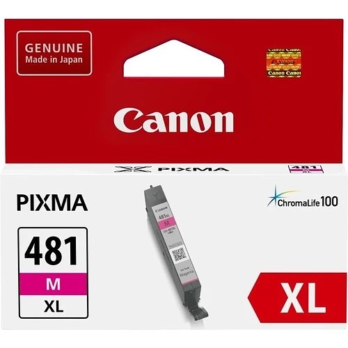 Картридж Canon CLI-481 XL Y для PIXMA TR540  TR7540  TS6140  TS8140 (желтый) 2046C001 фото 1