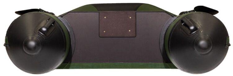 Лодка Аква 2900, 2900*1420*400 мм., цвет: зеленый-черный фото 6