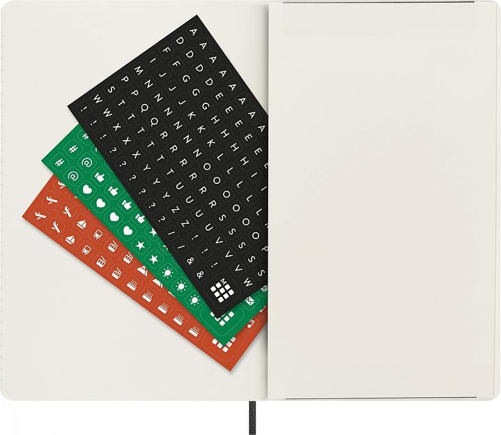 Еженедельник Moleskine PRECIOUS & ETHICAL MAMBA Large 130х210мм обложка экокожа 144стр. черный фото 5