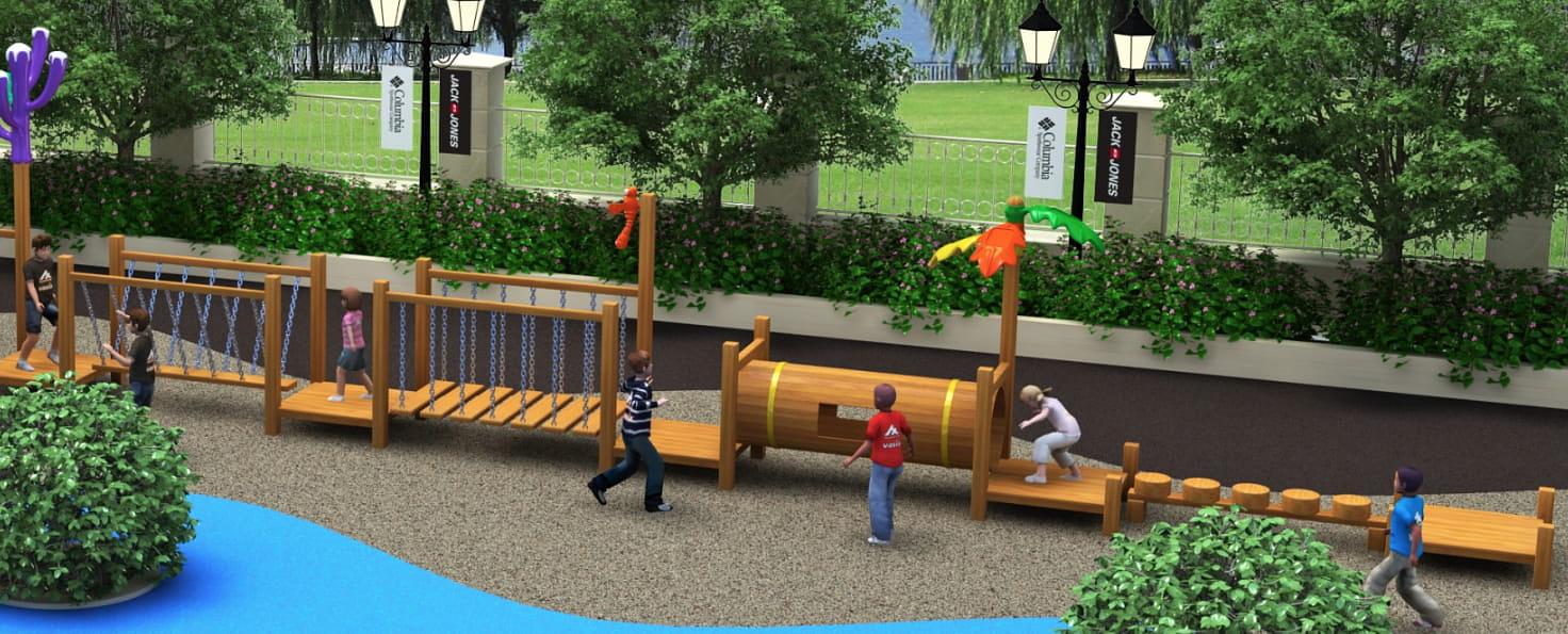 Игровая детская площадка VS2-8117A фото 3