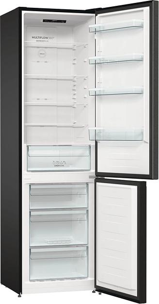 Холодильник Gorenje NRK6202EBXL4 2-хкамерн. черный мат. фото 7