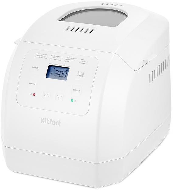 Хлебопечь Kitfort КТ-312 550Вт белый фото 1