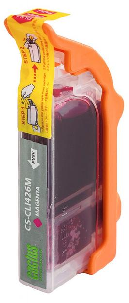 Картридж струйный Cactus CS-CLI426M пурпурный (8.4мл) для Canon Pixma MG5140/5240/6140/8140/MX884 фото 2